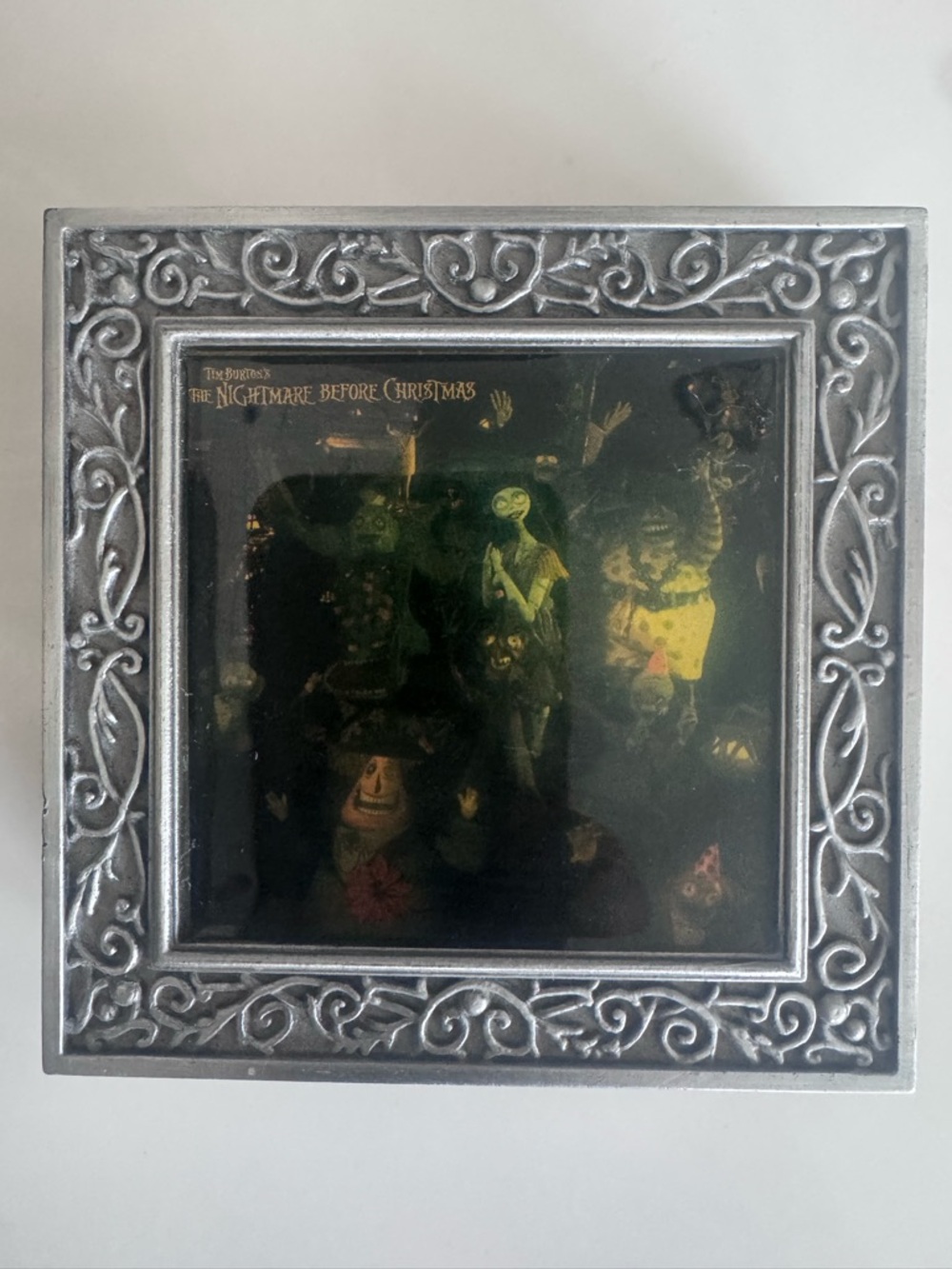 Nightmare Before Christmas pewter box